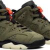 Travis Scott x Air Jordan 6 Olive GS