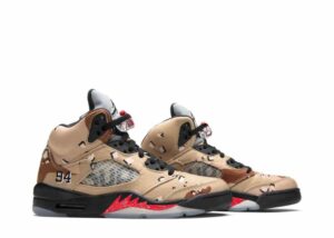 Air Jordan 5 Retro Desert Camo x Supreme