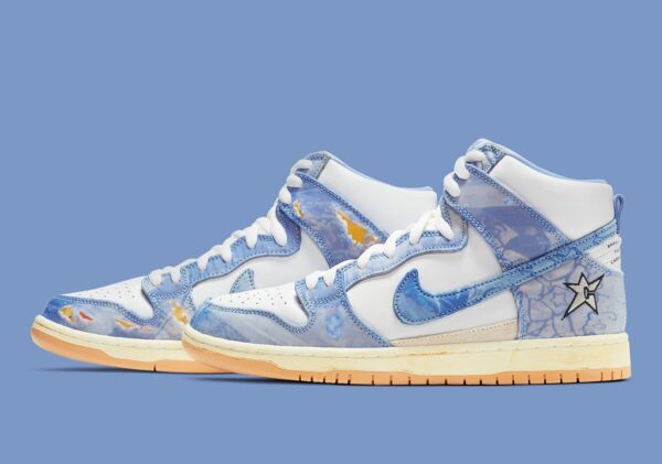 Nike Dunk High x Carpet Company White Royal Pulse