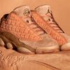 Air Jordan 13 Retro Low x CLOT Sepia Stone