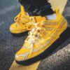 Rubber Dunk x Off White University Gold