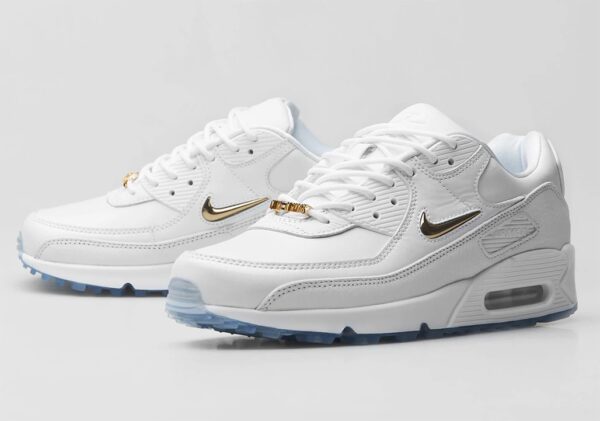 Nike Air Max 90 Pirate Radio White Gold