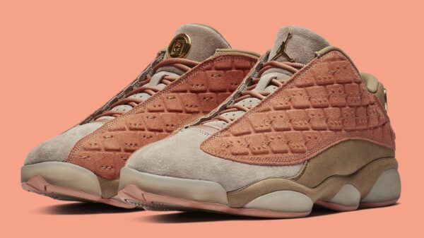 Air Jordan 13 Retro Low x CLOT Sepia Stone