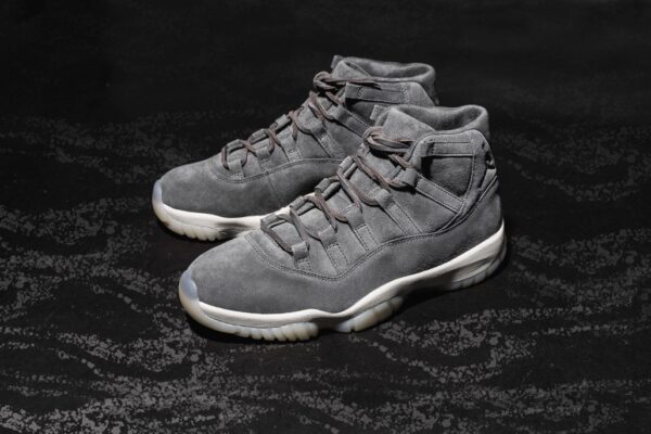 Air Jordan 11 Retro Premium Grey Suede