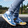 Nike Dunk High x Carpet Company White Royal Pulse