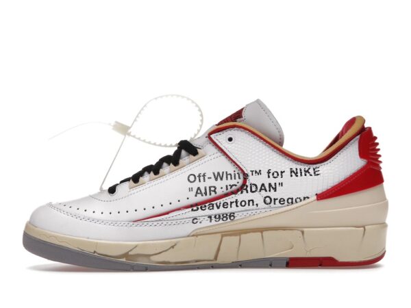 Jordan 2 Retro Low SP Off-White White Red