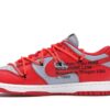 Nike Dunk Low Off-White University Red