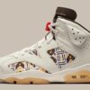 Air Jordan 6 Retro Quai54 Brown Sail