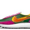 Nike LDWaffle x Sacai Green Pink